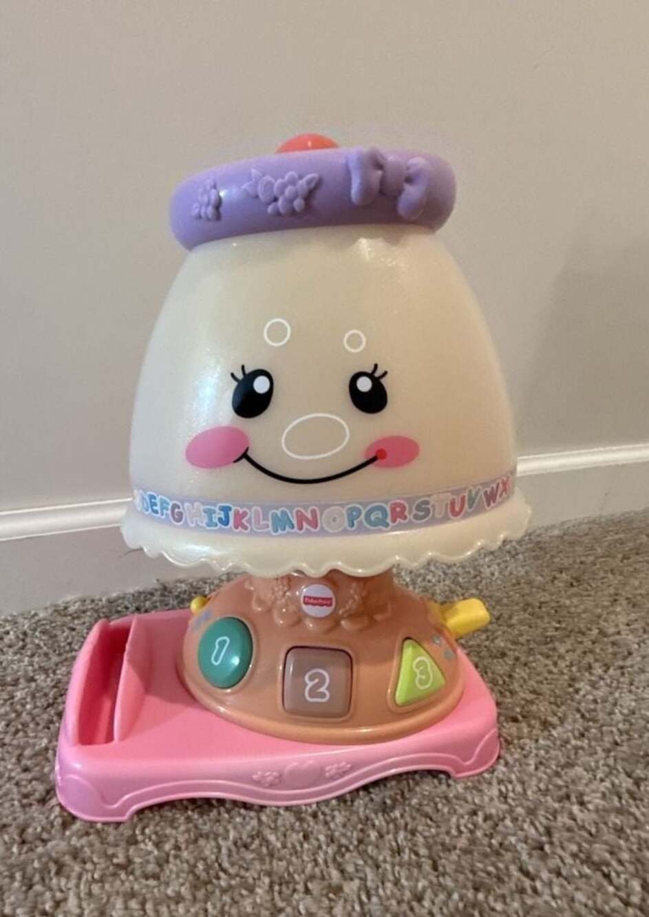 Fisher-Price Laugh & Learn My Pretty Learning Lamp Interactive Toy